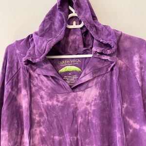 Earth Yoga Tie Dye Hoodie